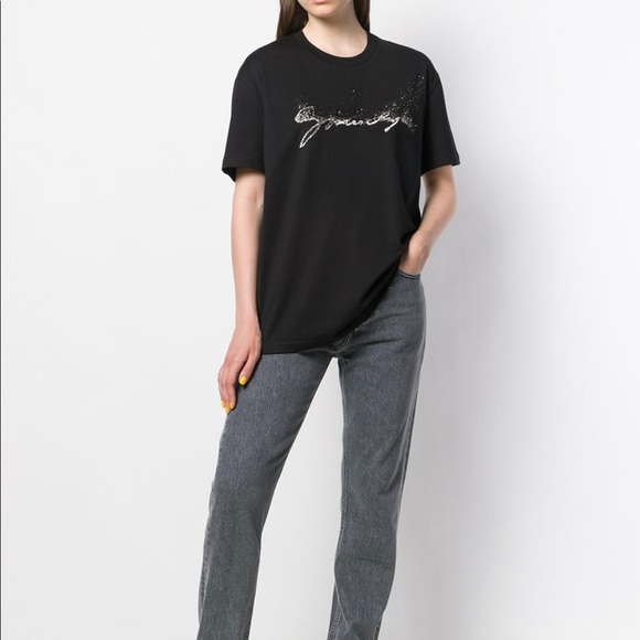NWT 💯% Authentic GIVENCHY beaded embroidered t-shirt - Picture 1 of 8